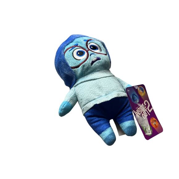 Disney Pixar Inside Out SADNESS 7" Plush Toy doll RARE NWT - Picture 2 of 5